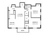 2 Bedroom 2 Bath w/ Balcony 2 Bedroom 2 Bath w/ Balcony